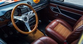 Collector car in storage